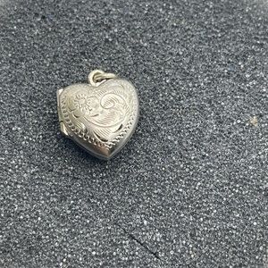 Vintage Silver Heart Locket